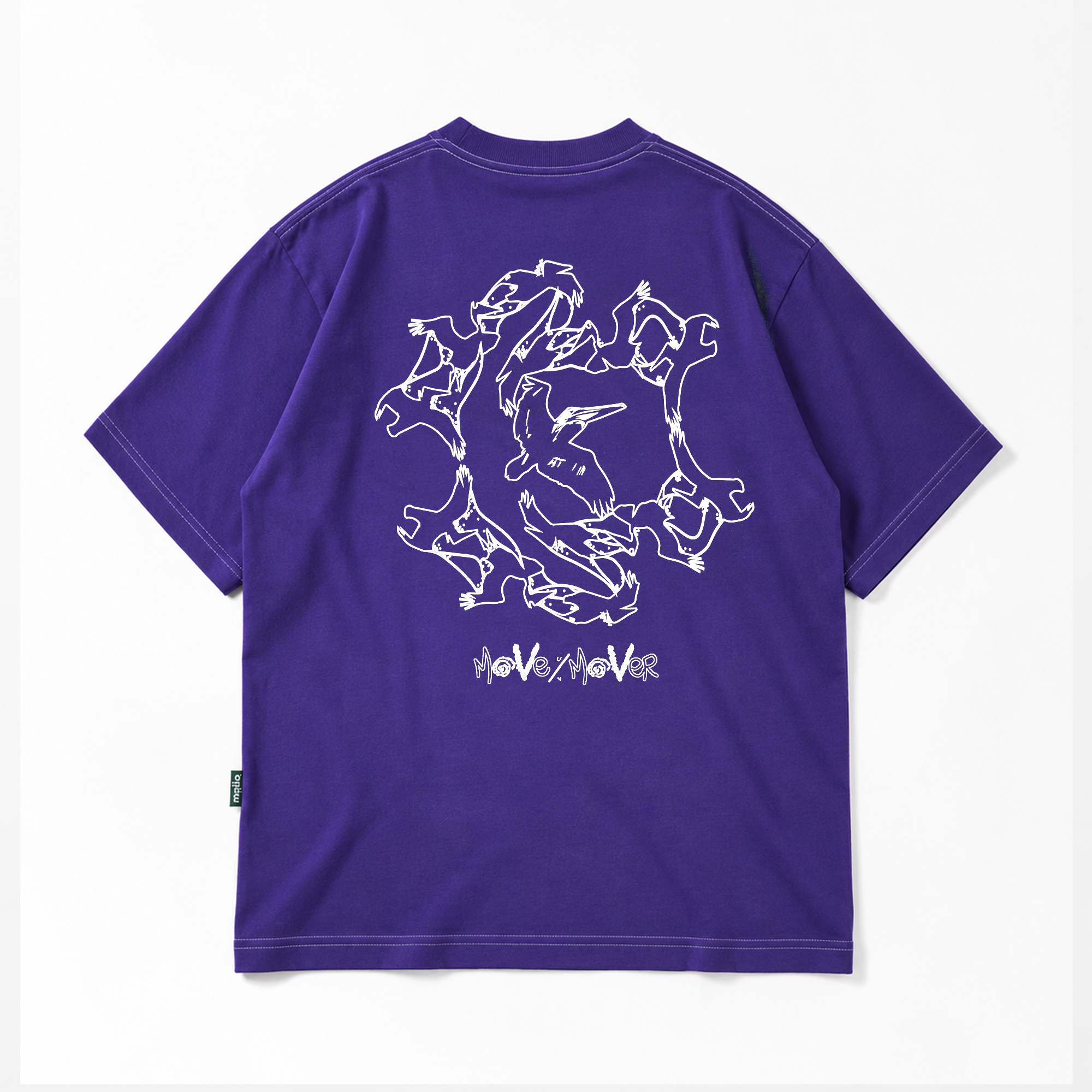 Mailo Pelican Tees - Purple