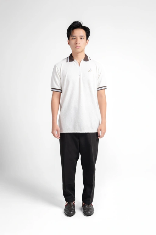 Image of RWYA Arka Half Zip Polo