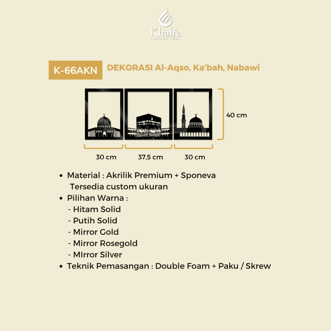 K-66AKN " Al-aqso Ka'bah Nabawi "