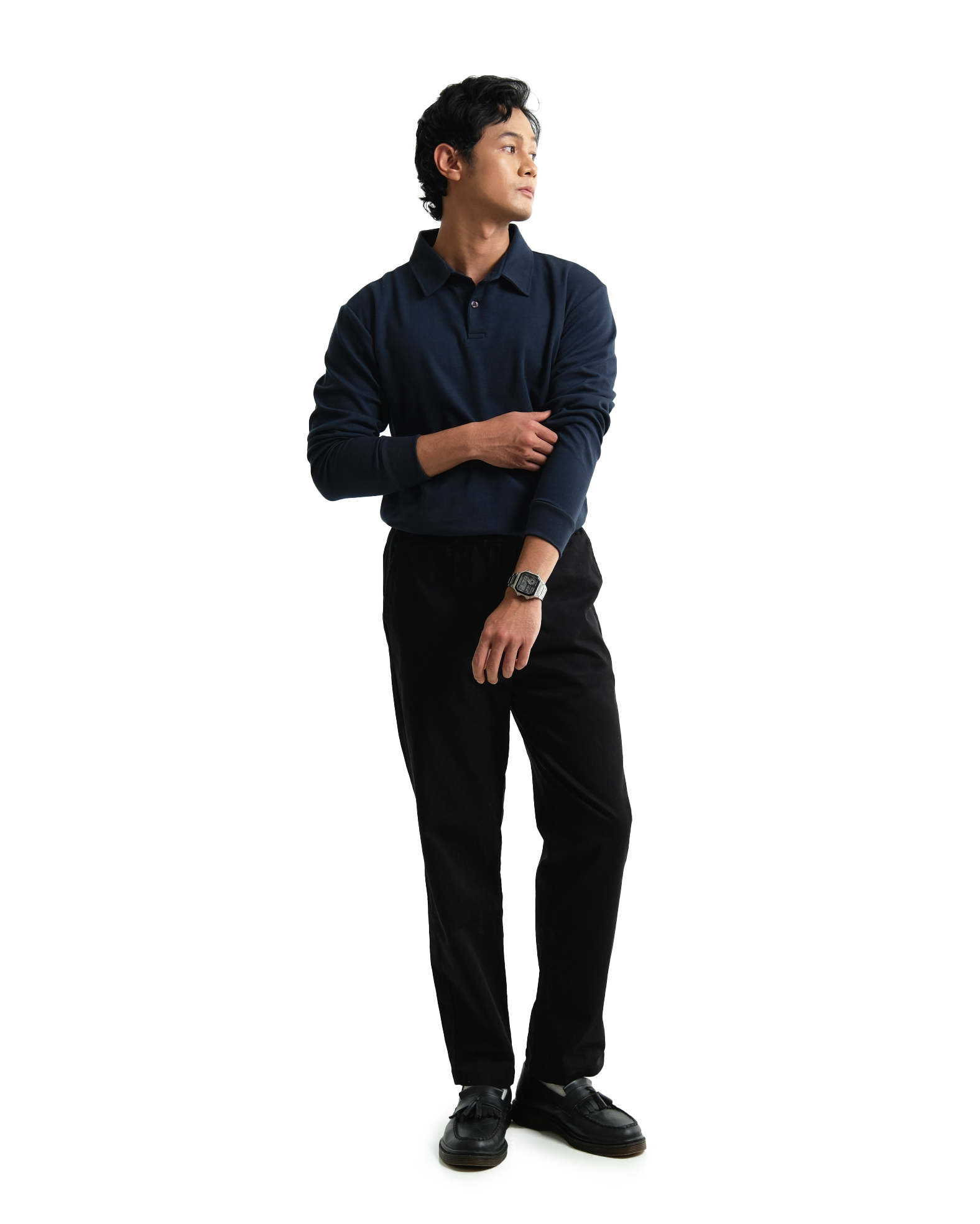 Alder Long Sleeve Polo