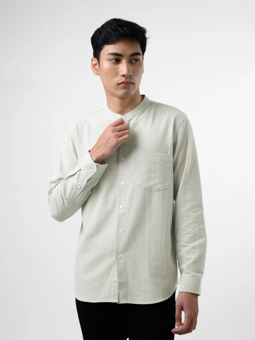 Image of Sens Linen Shanghai Shirt