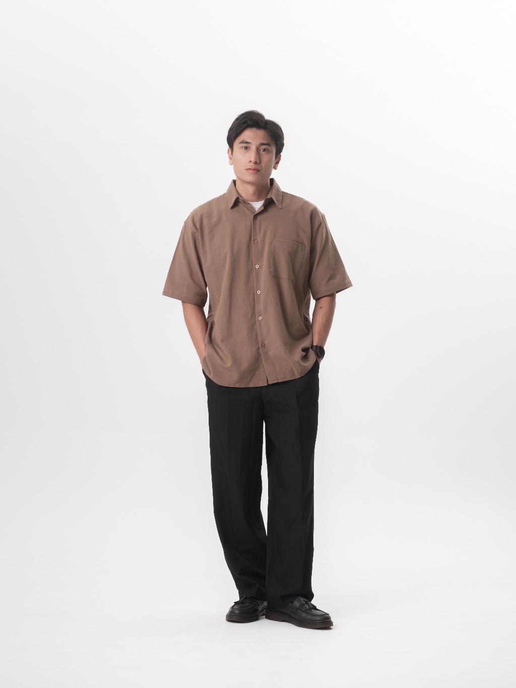 Calder Oversize Linen Shirt