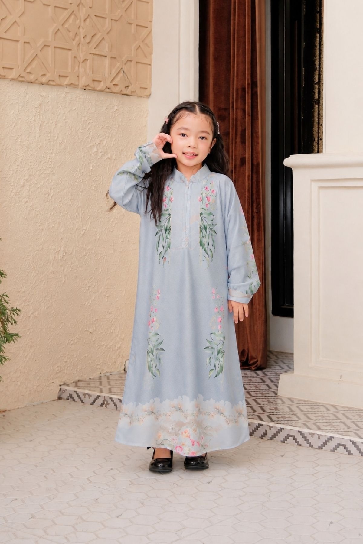 ASHA Family Set — Sky | HIRA Raya 2027