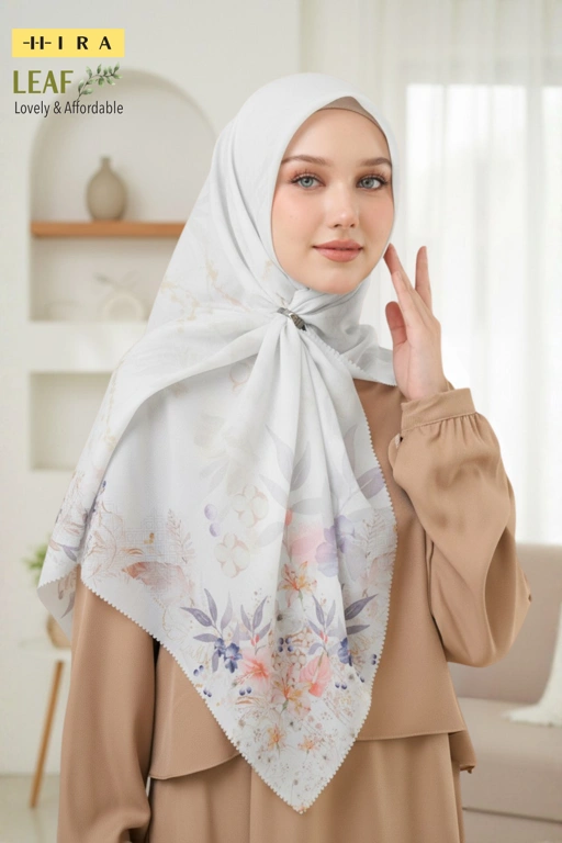 Image of LEAF Mirea Scarf - White