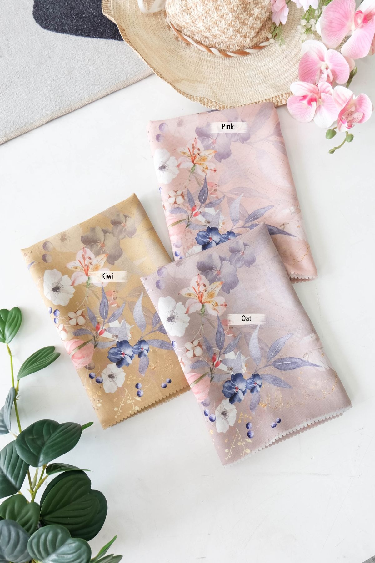 LEAF Mirea Scarf - Pink