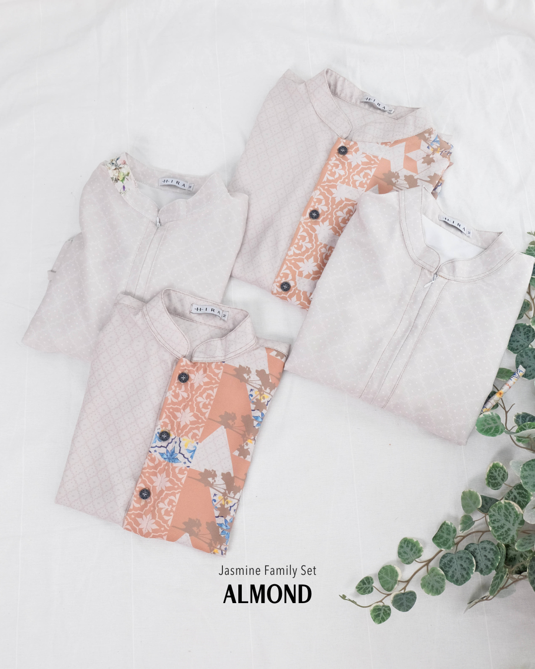 Jasmine Family Set - Almond