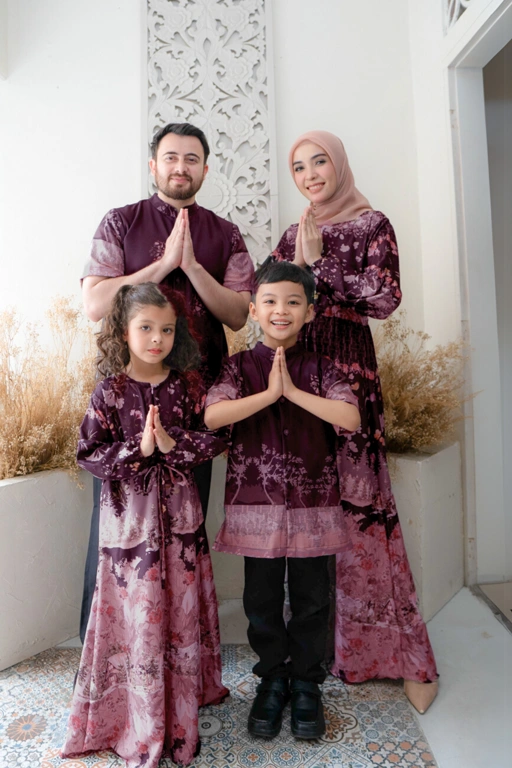 Image of Family Set Wana - Burgundy