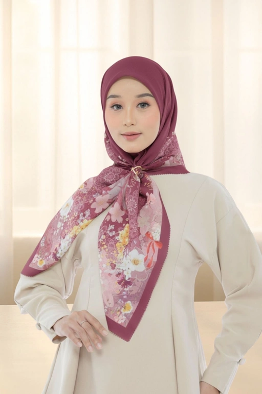 LEAF Rahma Scarf - Maroon