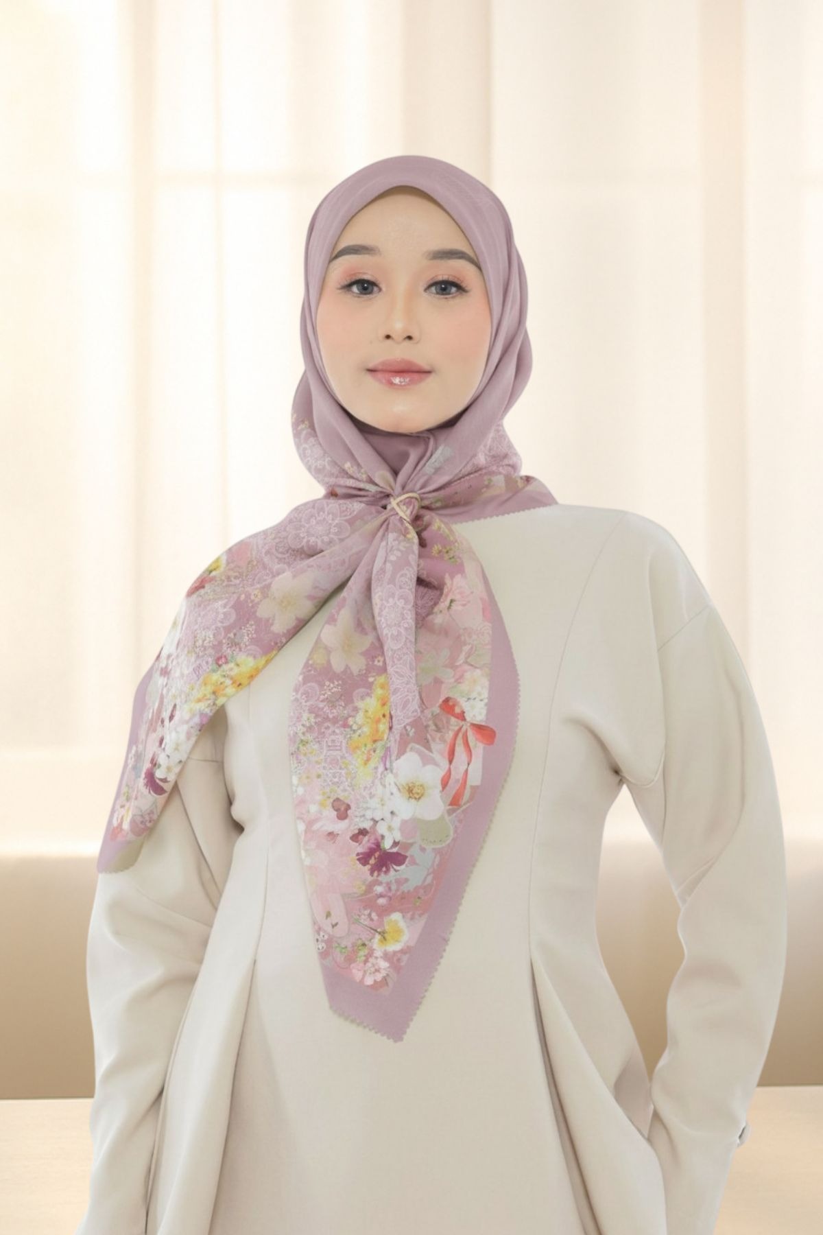 LEAF Rahma Scarf - Choco