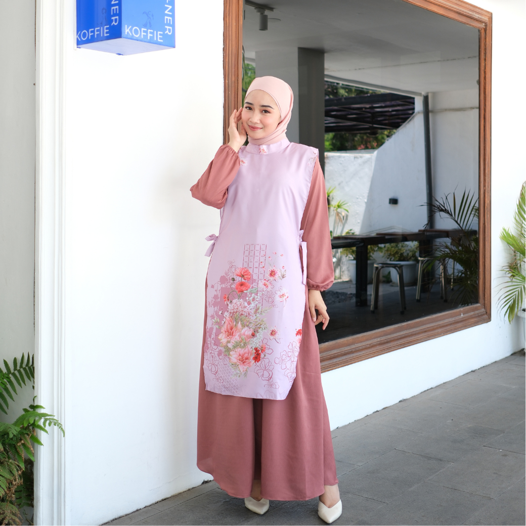 Gea Dress - Hot Cocoa
