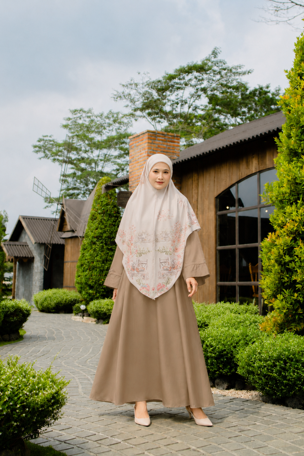 HIRA - Abaya Madina Dress Polos Modest Edition | Kondangan Seragaman | Gamis Pakaian Muslim