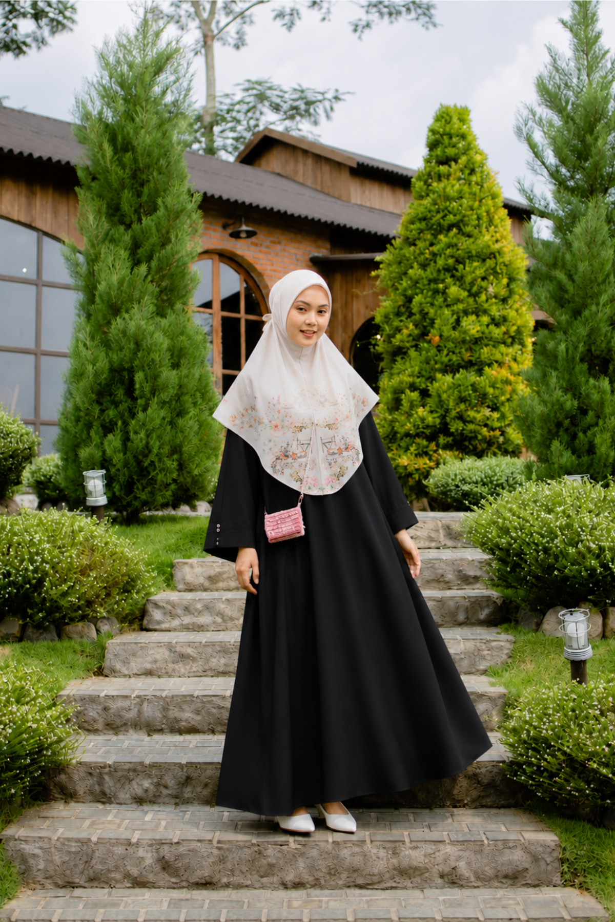 HIRA - Abaya Madina Dress Polos Modest Edition | Kondangan Seragaman | Gamis Pakaian Muslim