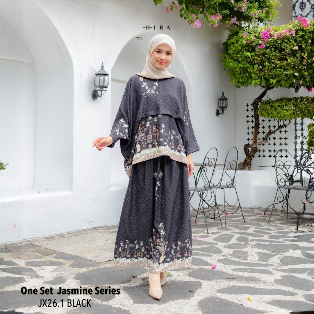 Jasmine Family Set - Black