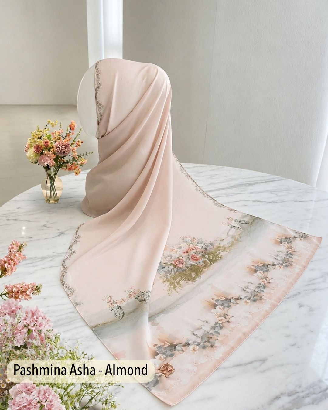 Segiempat & Pashmina - Hijab Asha Series
