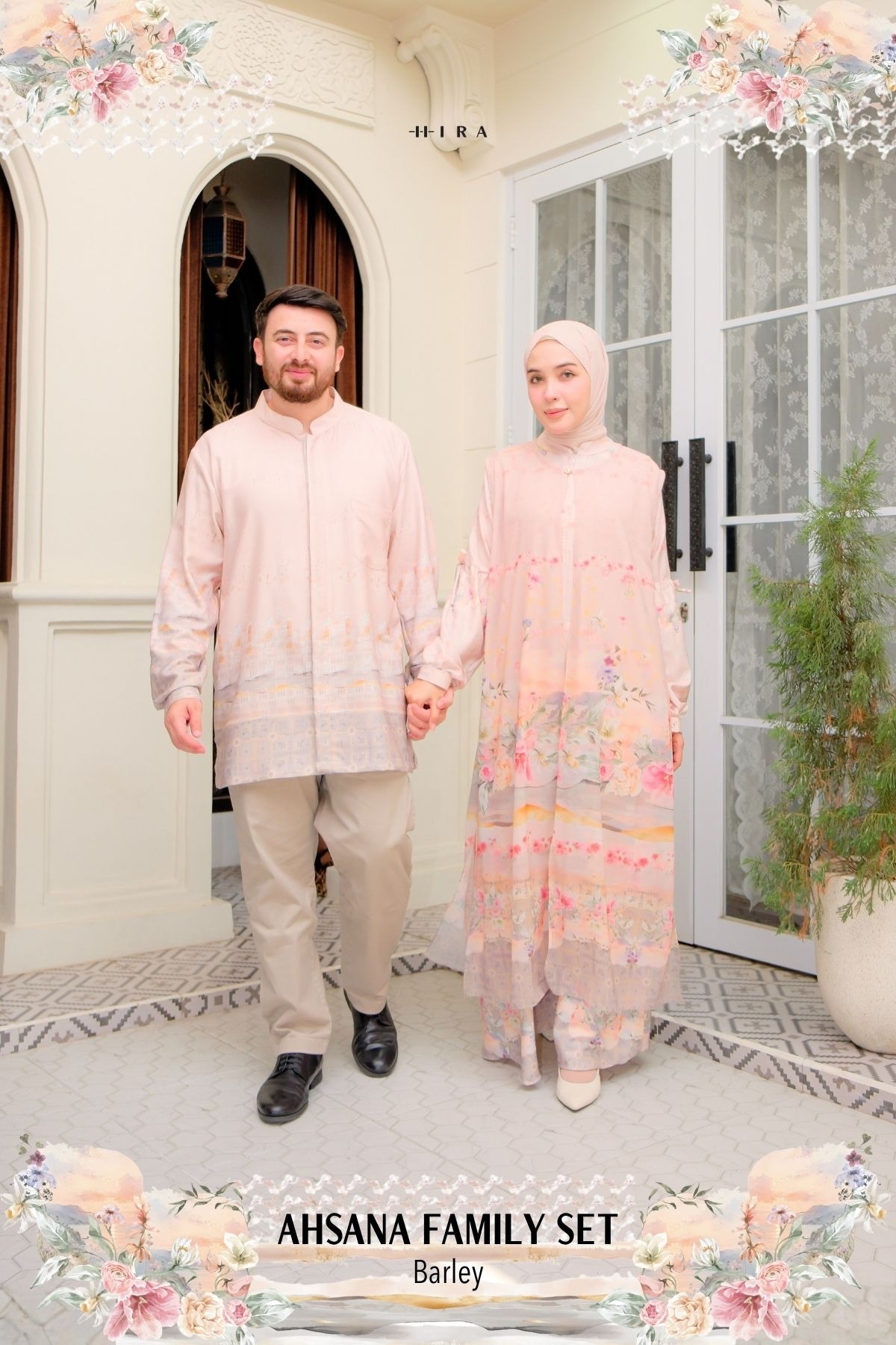 AHSANA Family Set — Barley | HIRA Raya 2027