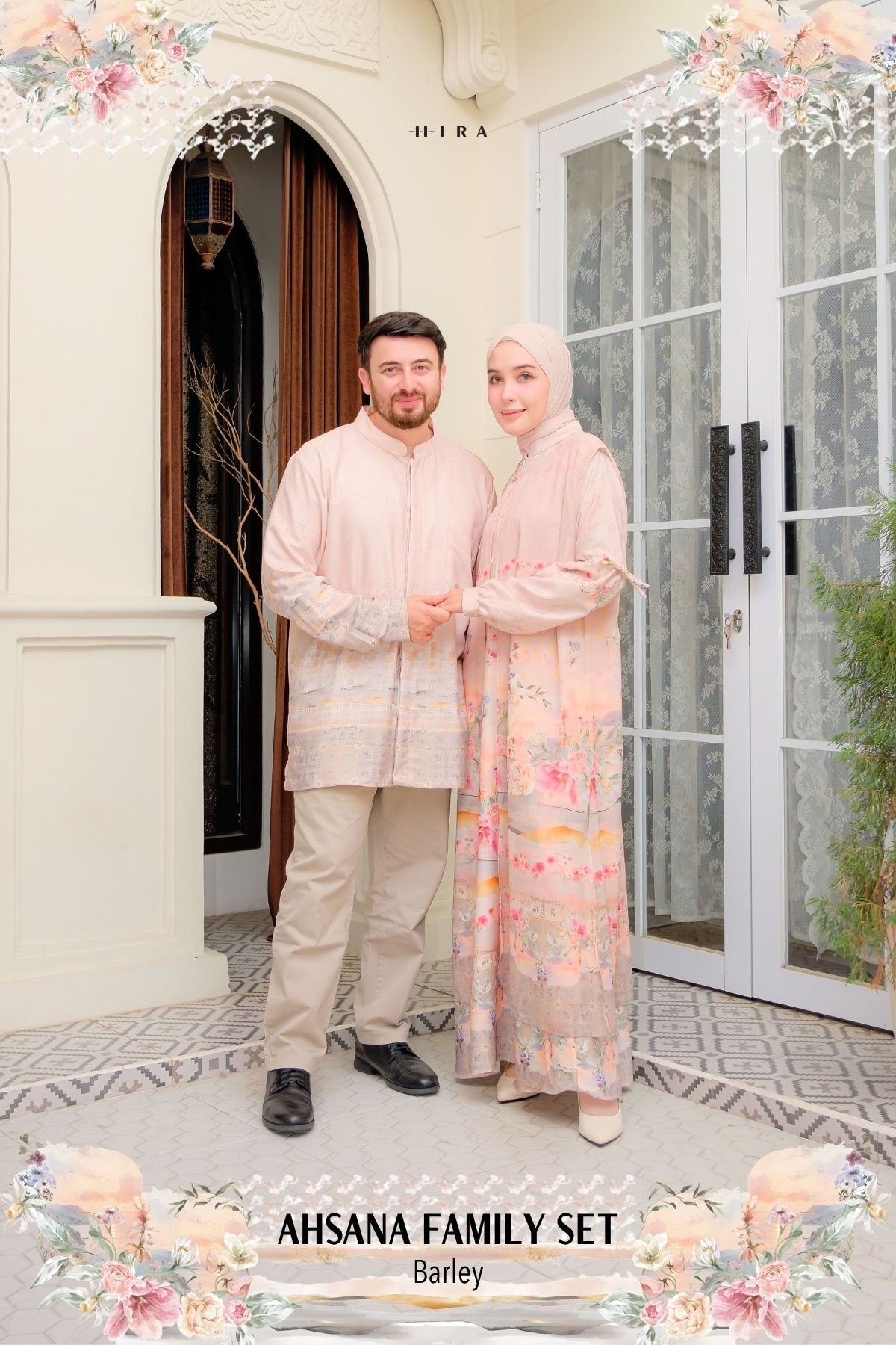 AHSANA Family Set — Barley | HIRA Raya 2027