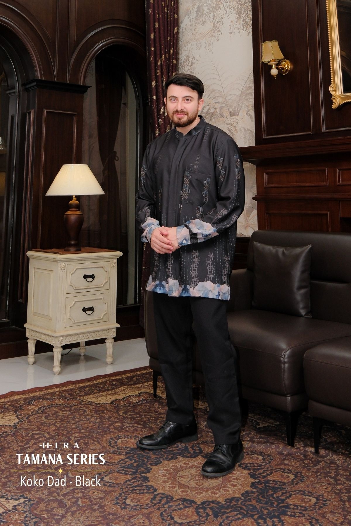 TAMANA Family Set -- Black | HIRA Raya 2027