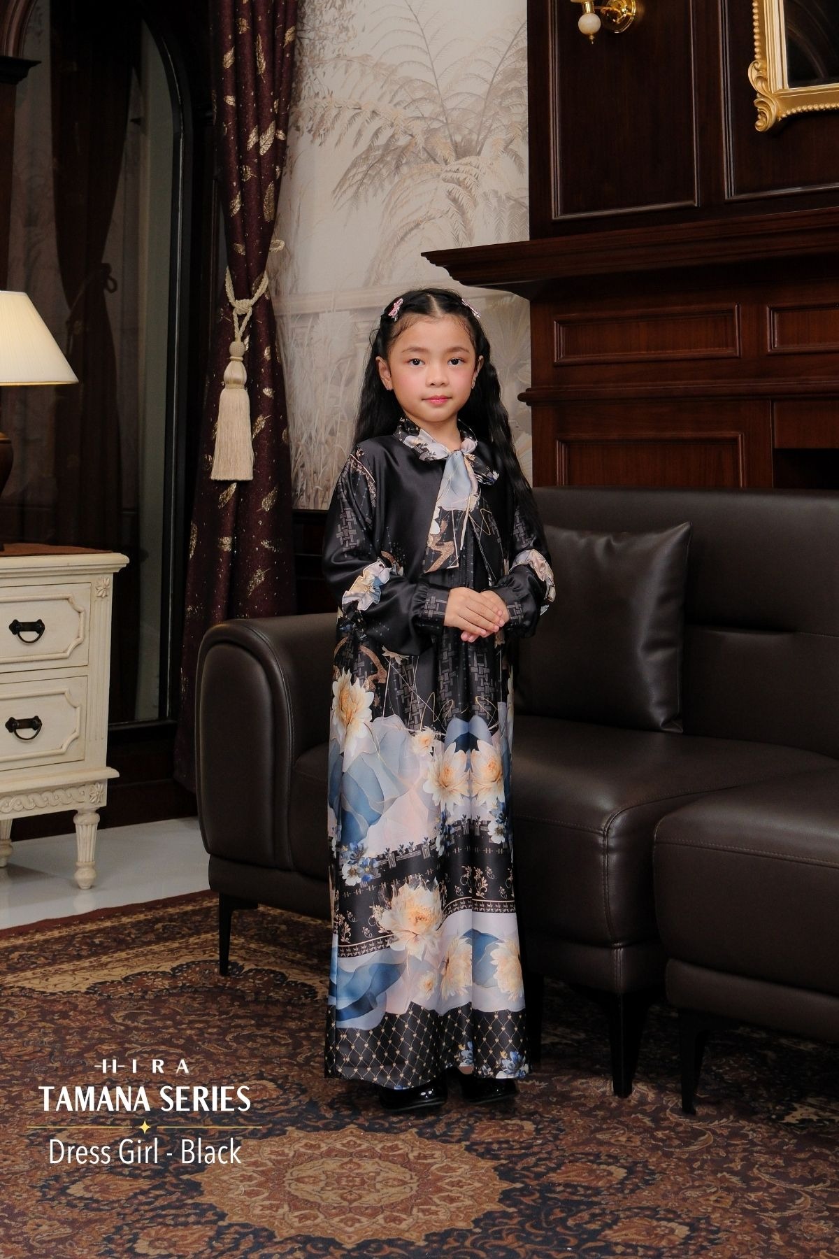 TAMANA Family Set -- Black | HIRA Raya 2027