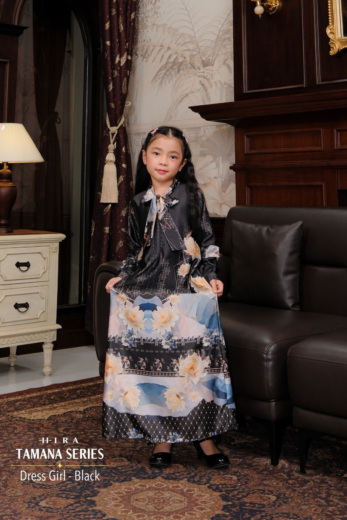 TAMANA Family Set -- Black | HIRA Raya 2027