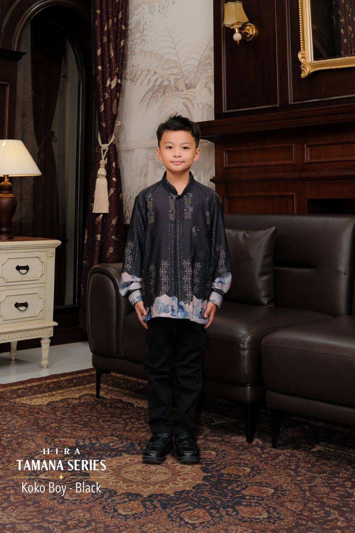 TAMANA Family Set -- Black | HIRA Raya 2027
