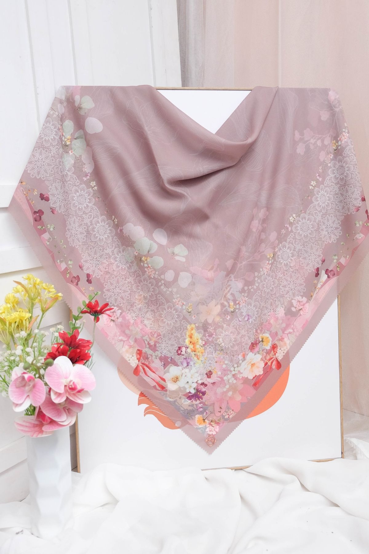 LEAF Rahma Scarf - Choco