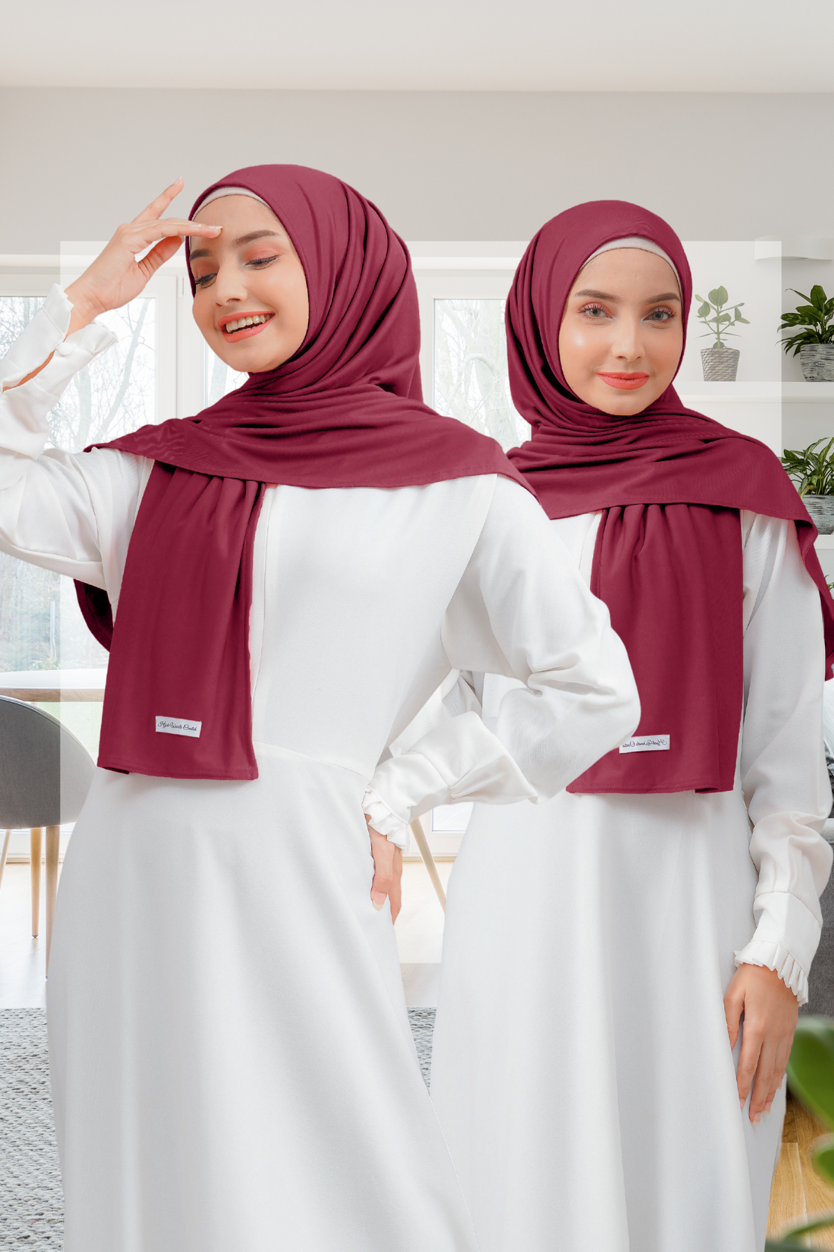Instan Airy - Maroon