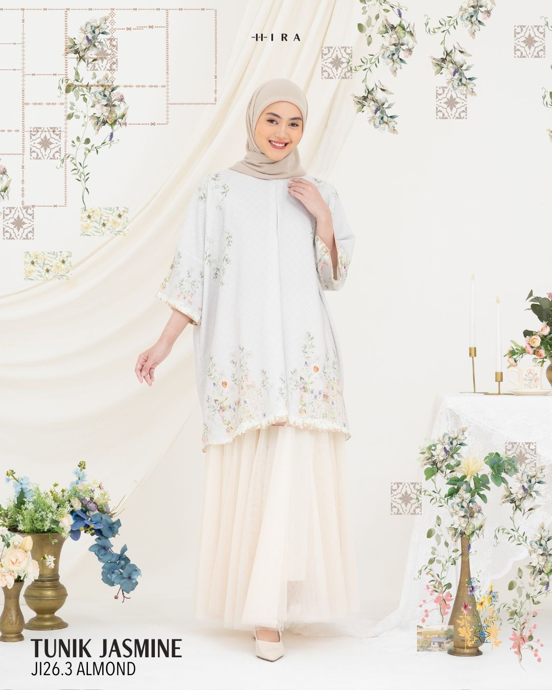Jasmine Family Set - Almond