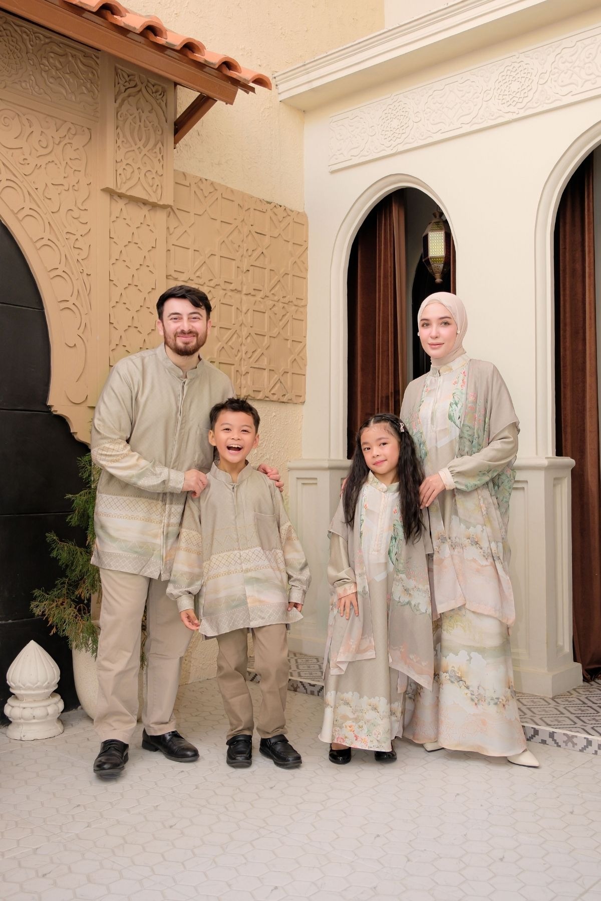 ASHA Family Set — Latte | HIRA Raya 2027