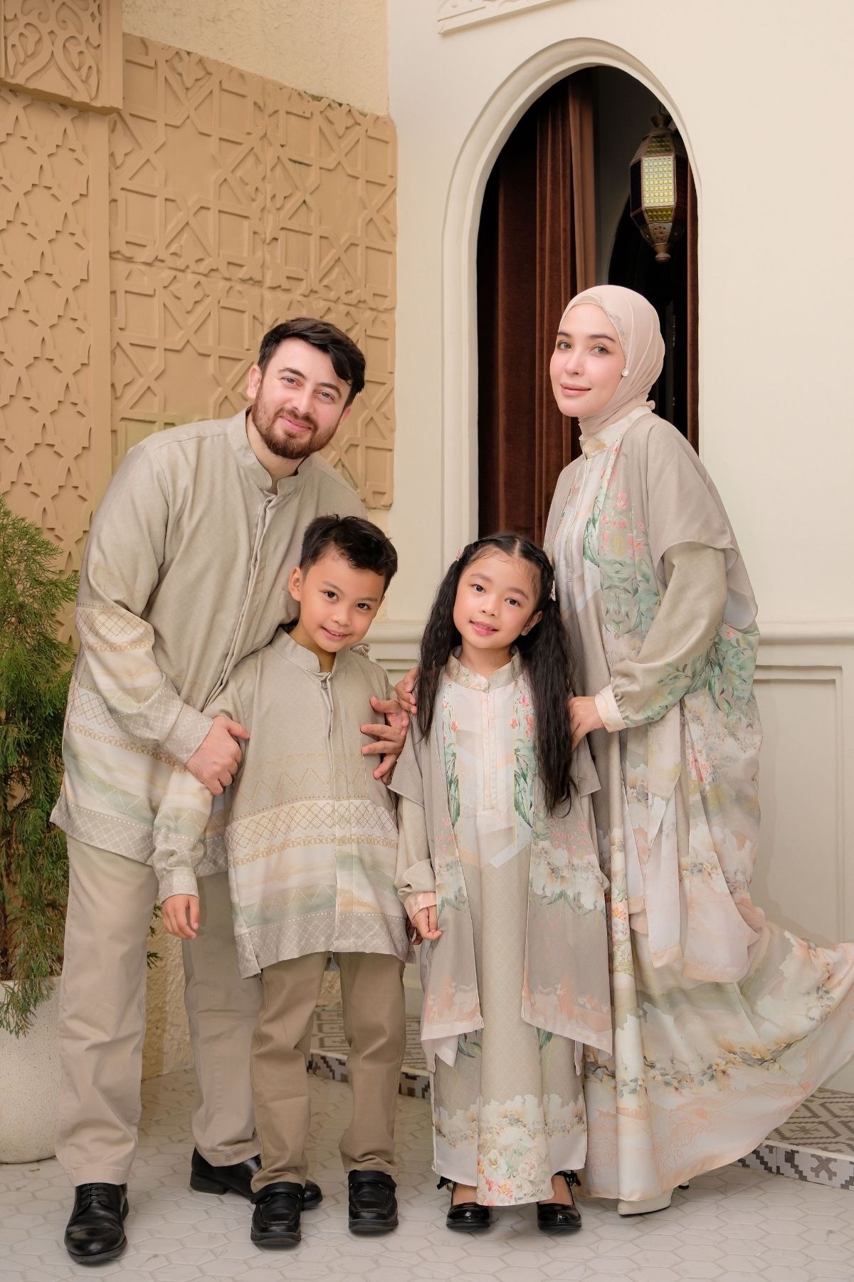 ASHA Family Set — Latte | HIRA Raya 2027