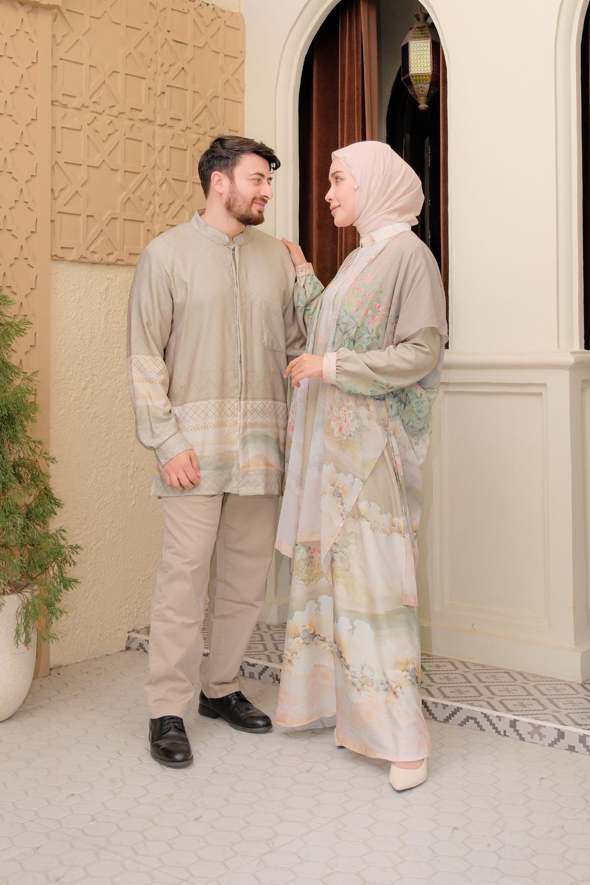 ASHA Family Set — Latte | HIRA Raya 2027