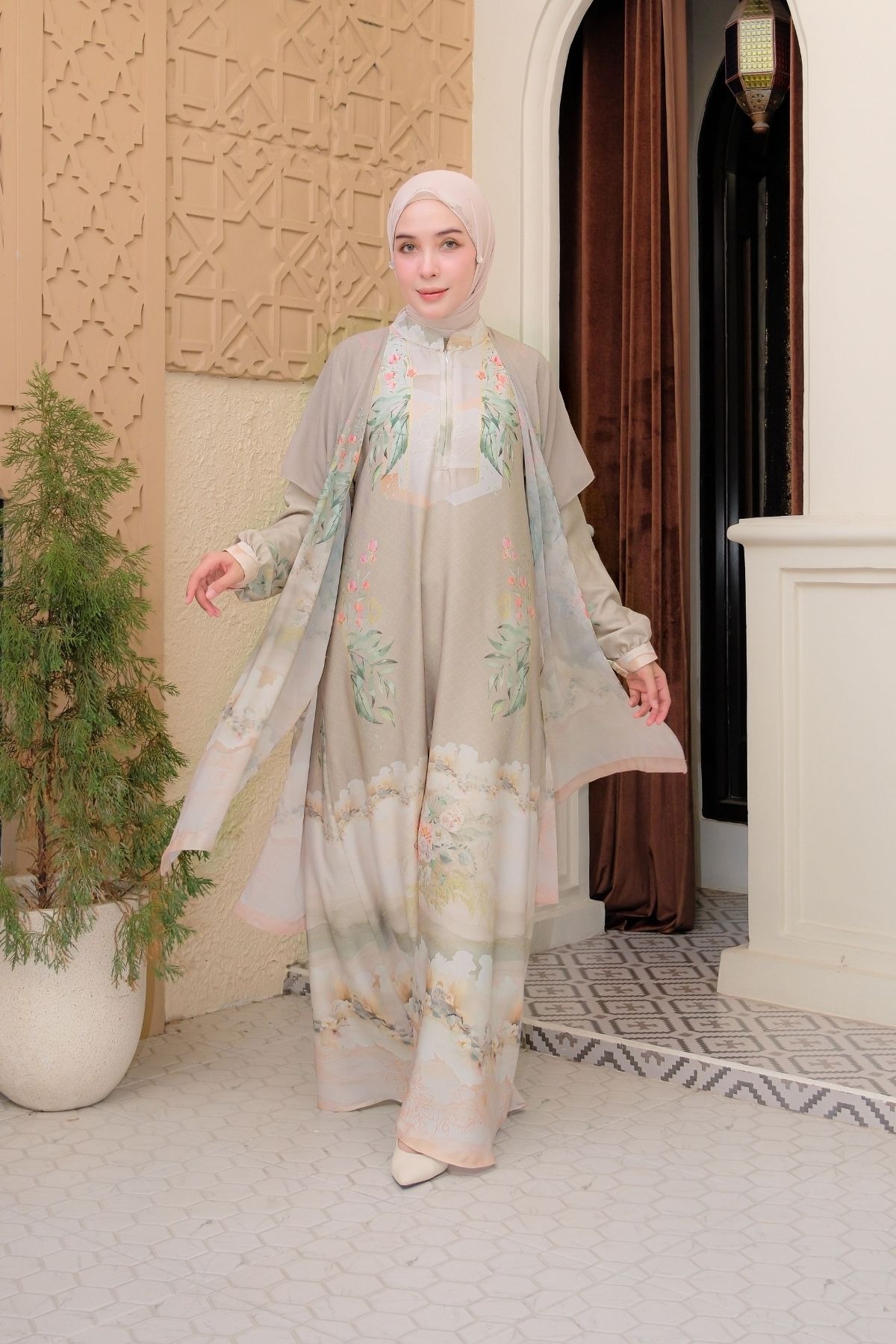 ASHA Family Set — Latte | HIRA Raya 2027