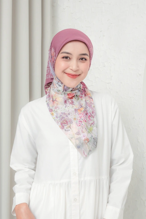 Verbena Scarf - Maroon