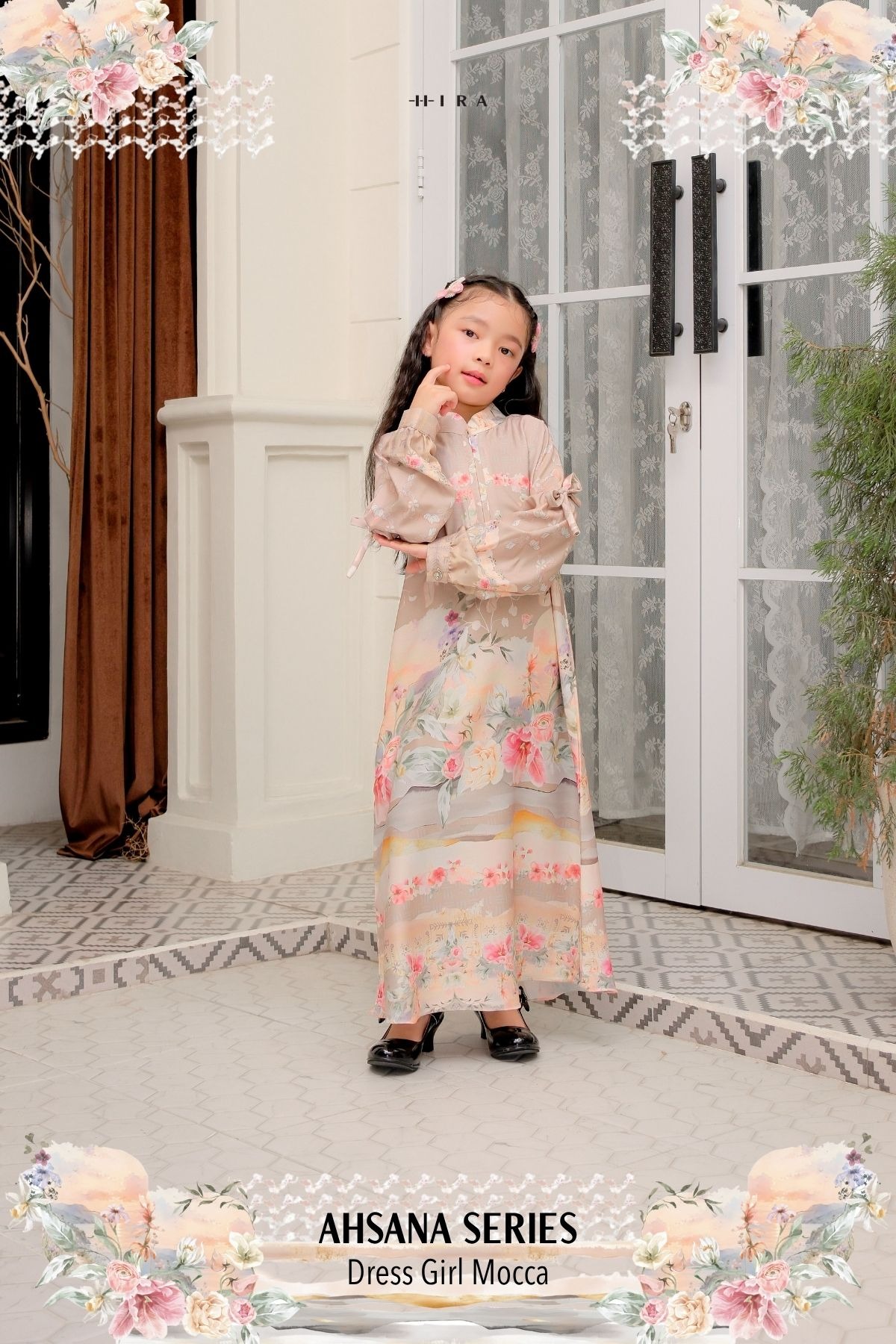 AHSANA Family Set — Mocca | HIRA Raya 2027