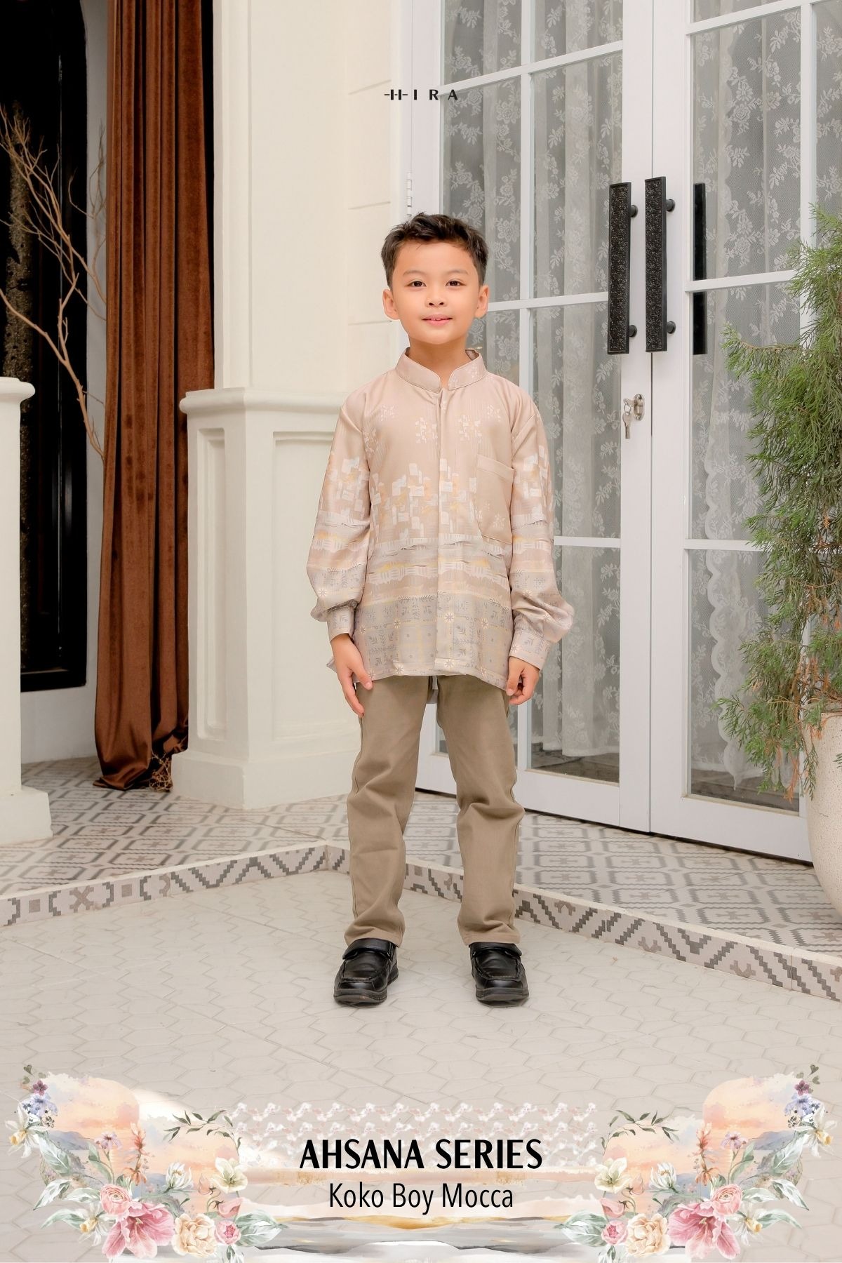AHSANA Family Set — Mocca | HIRA Raya 2027