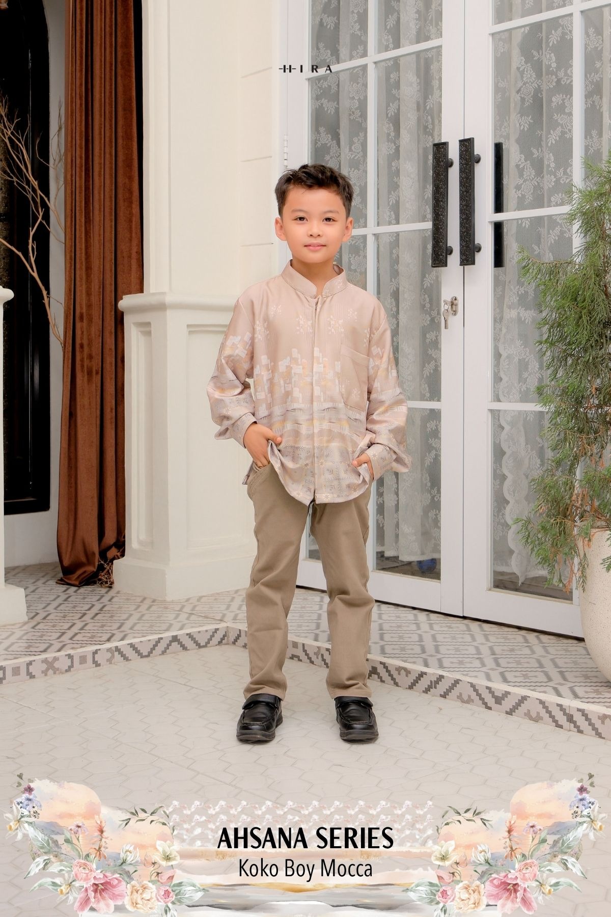 AHSANA Family Set — Mocca | HIRA Raya 2027
