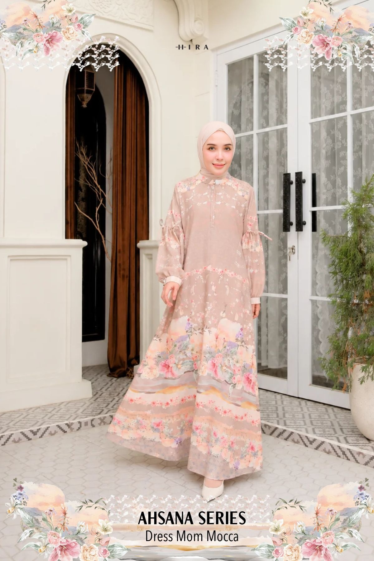 AHSANA Family Set — Mocca | HIRA Raya 2027