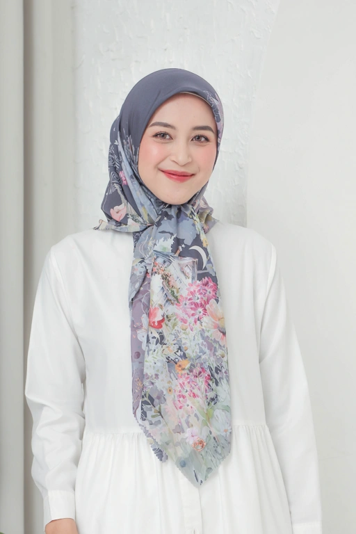 Verbena Scarf - Navy