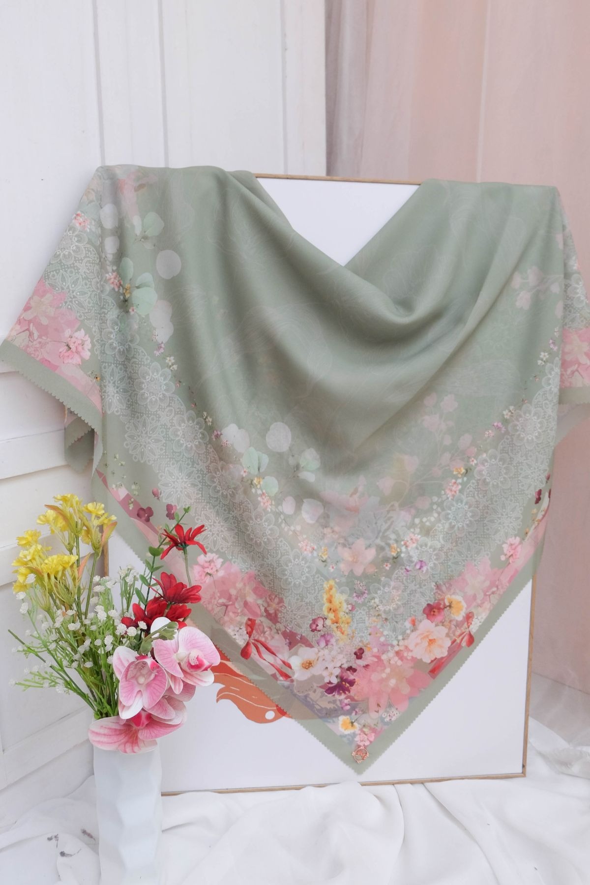 LEAF Rahma Scarf - Olive