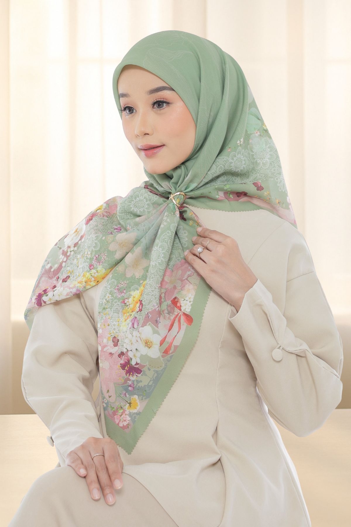 LEAF Rahma Scarf - Olive