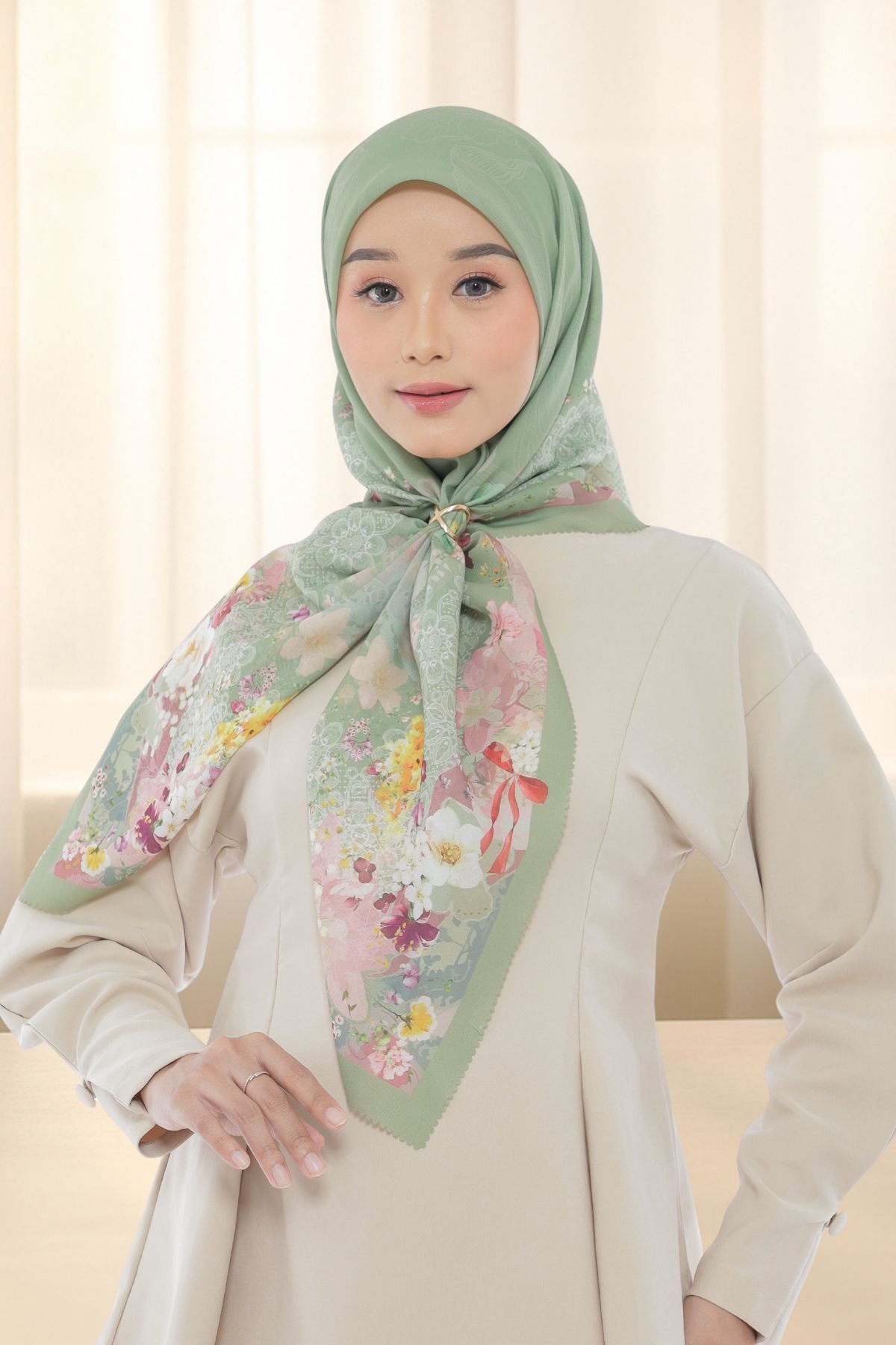 LEAF Rahma Scarf - Olive