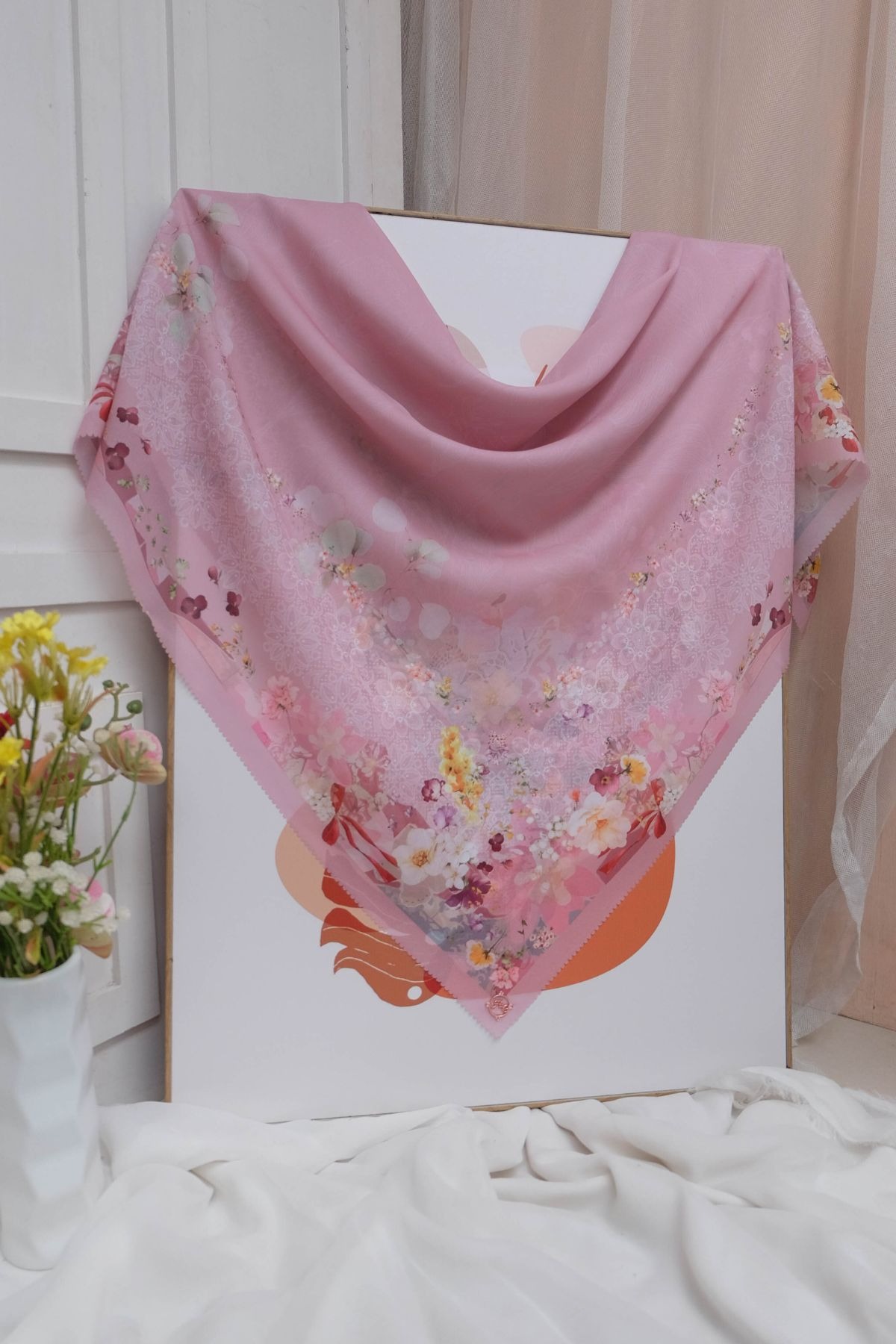 LEAF Rahma Scarf - Pink