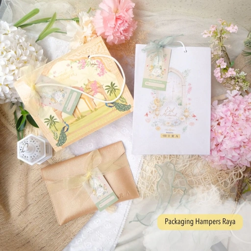 Image of HIRA - Hampers Hijab untuk Parcel Bingkisan BOX Ramadhan dan Lebaran Hari Raya Idul Fitri