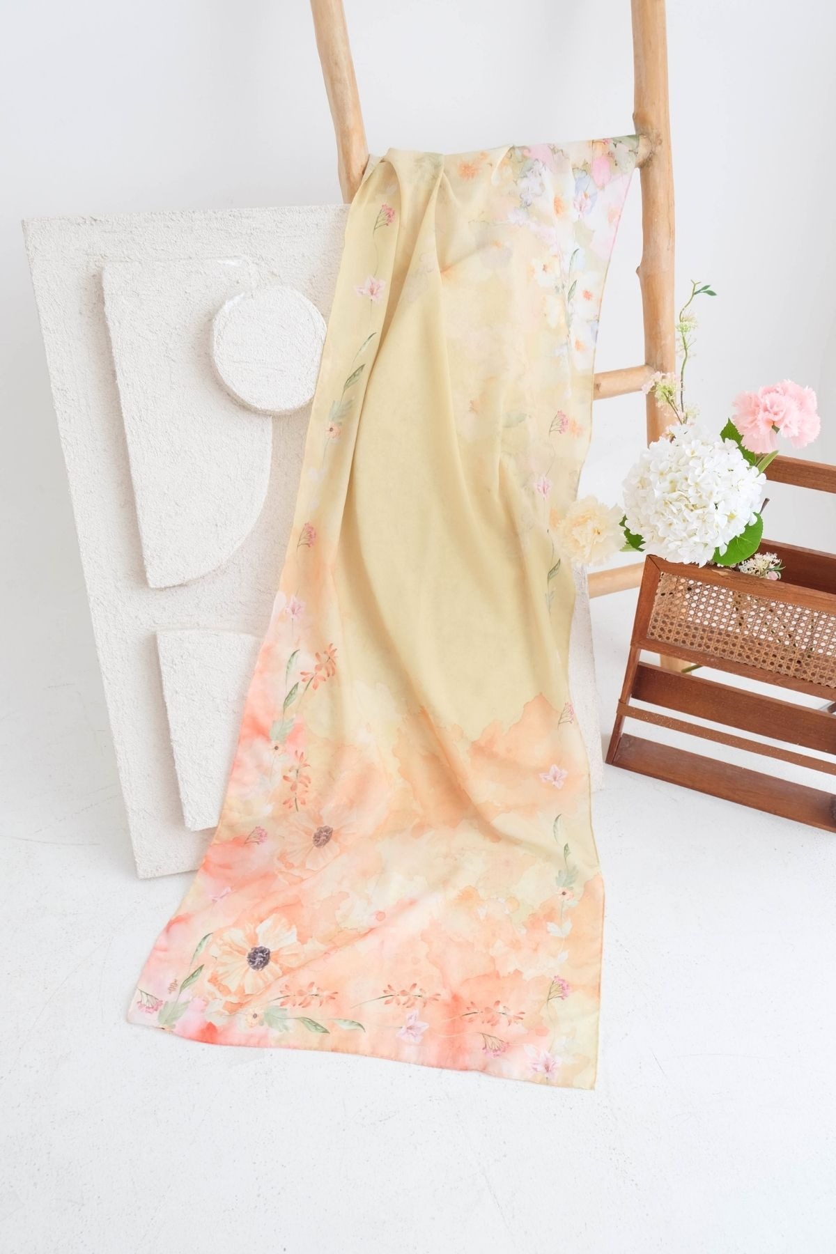 [Buy3 Get1 Free] Pashmina Lynn - Butter Yellow