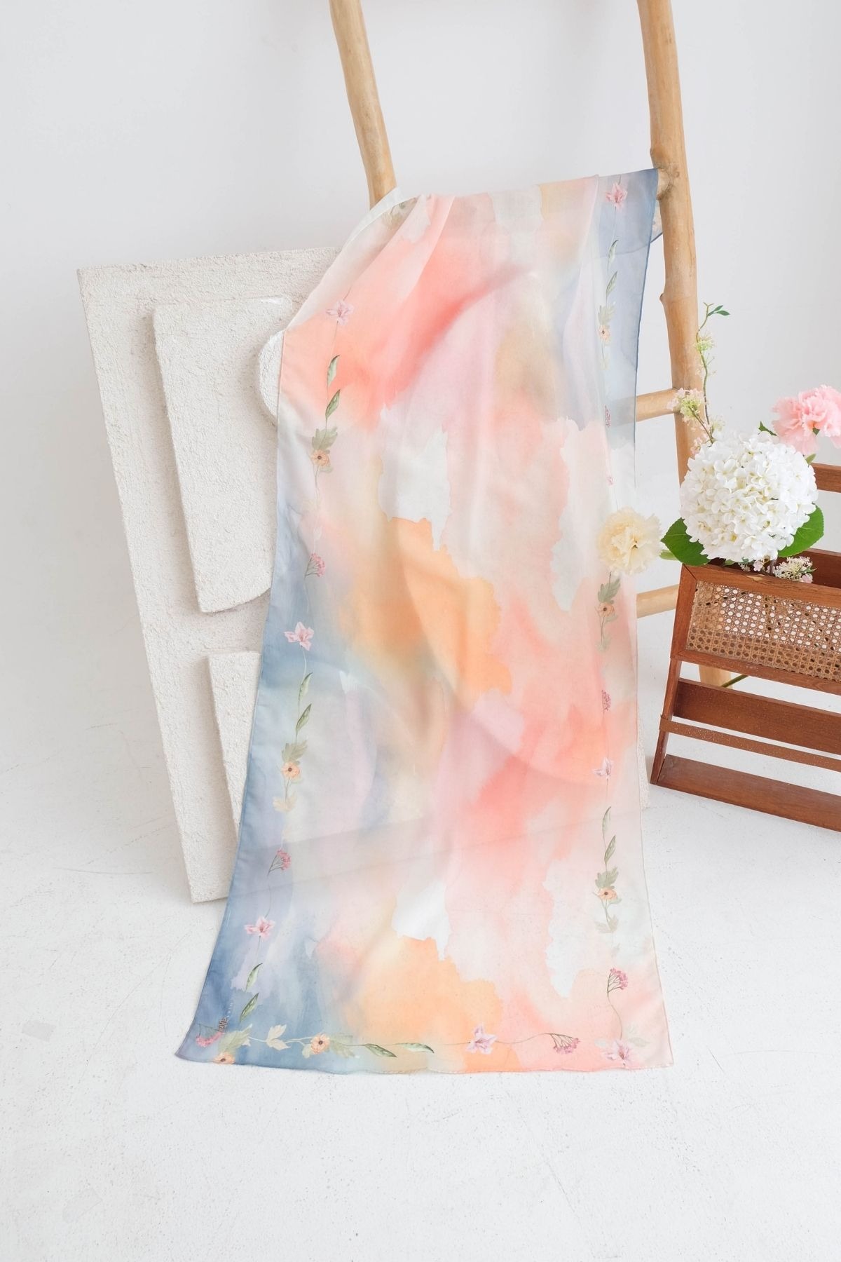[Buy3 Get1 Free] Pashmina Lynn - Cloud