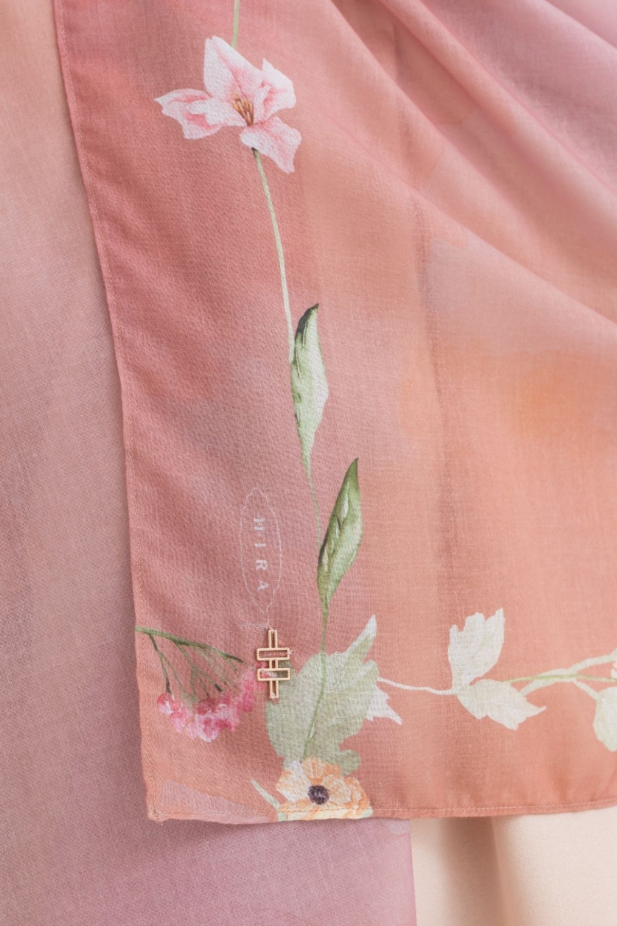 [Buy3 Get1 Free] Pashmina Lynn - Peach