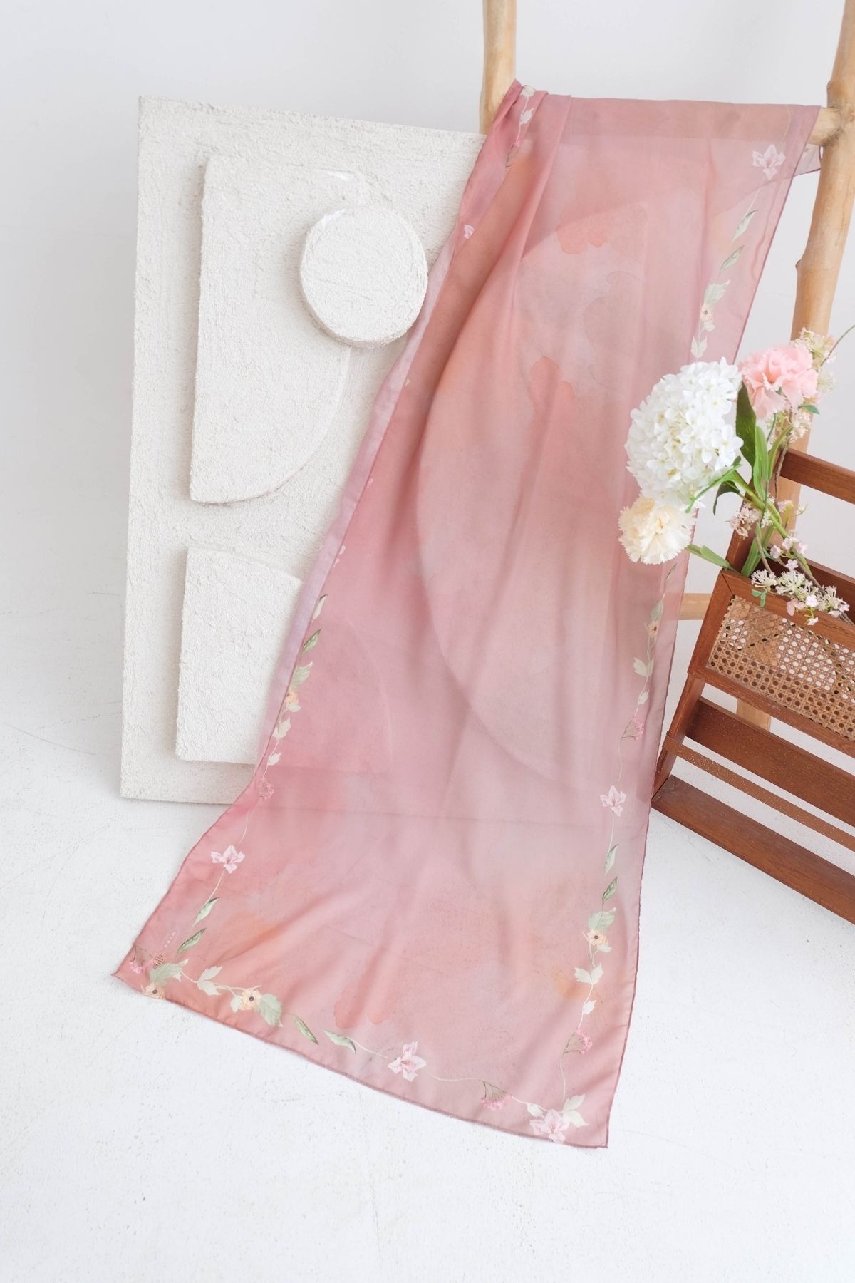 [Buy3 Get1 Free] Pashmina Lynn - Peach