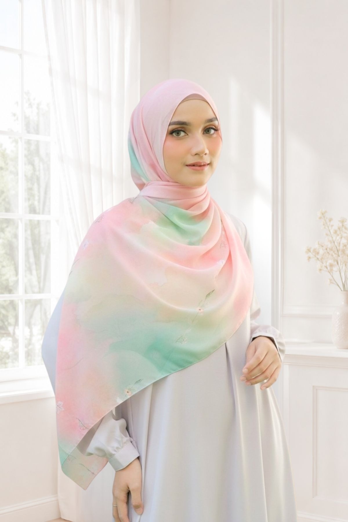 [Buy3 Get1 Free] Pashmina Lynn - Breeze