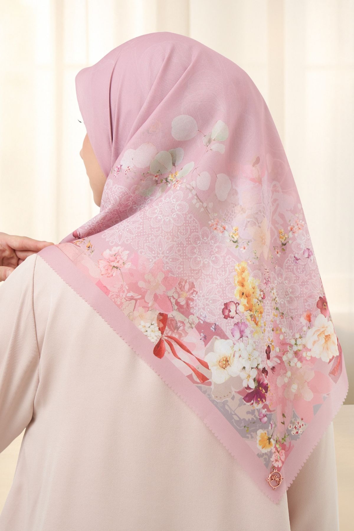 LEAF Rahma Scarf - Pink
