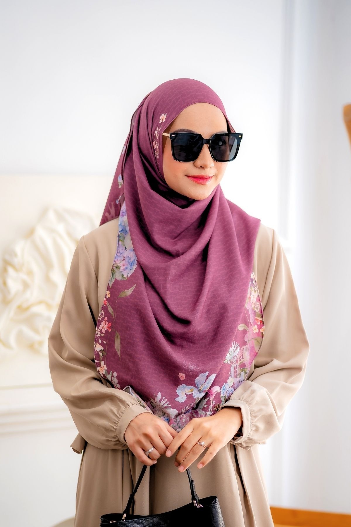 [Buy3 Get1 Free] HIRA - Instan Malaya Purity | Pashmina Instan Motif