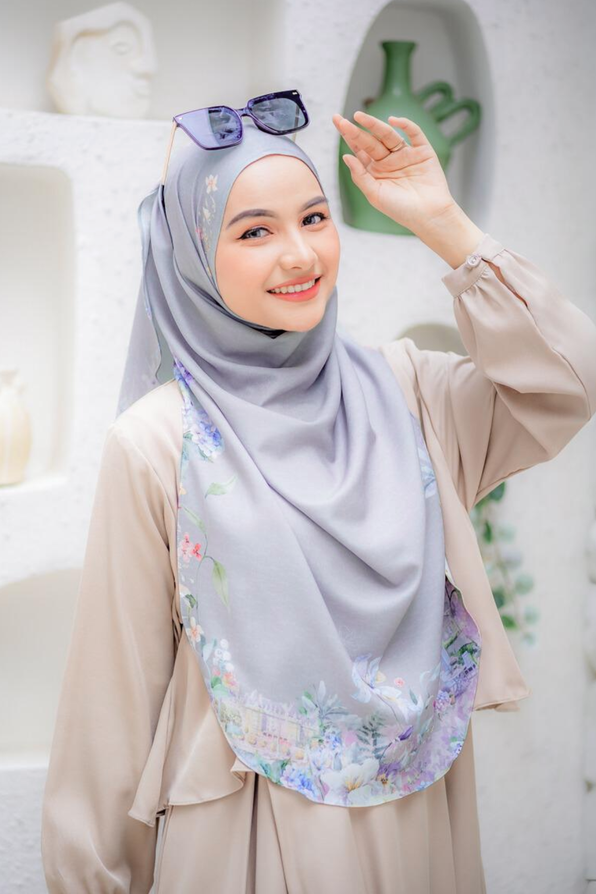 [Buy3 Get1 Free] HIRA - Instan Malaya Purity | Pashmina Instan Motif